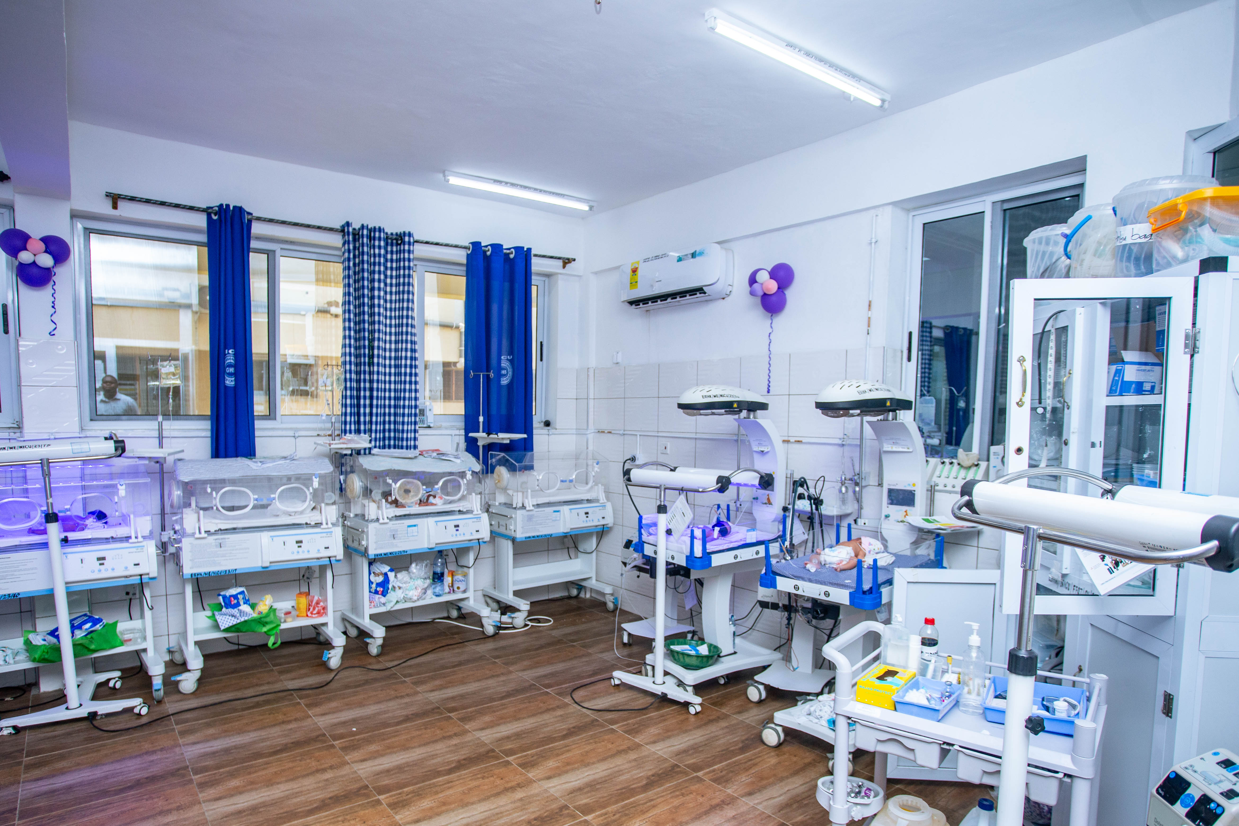 A neonatal unit supported by AFPNC